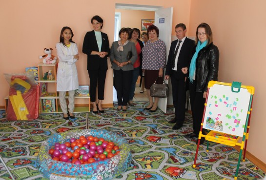 Открытие детского отделения в районной больнице Нагайбакского района