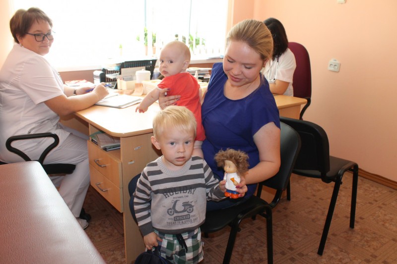 Открытие детского отделения в районной больнице Нагайбакского района
