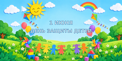 С Днем защиты детей!